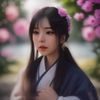 探花社区主编陈晚晴，戴眼镜的女性，留着干练短发，穿浅蓝色衬衫，坐在书架前微笑