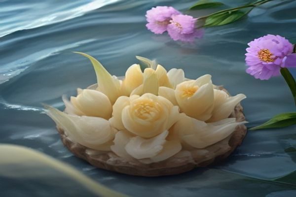 探花社区精华帖评选流程图，展示版主推荐到编辑审核再到精华标注的完整流程，专业评审氛围