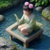 探花社区资深编辑李砚之，蓄着短须的男性，穿墨绿色围裙，背景是实验室器皿与植物标本
