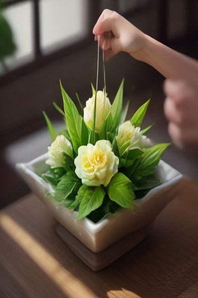 探花社区 App 个人中心界面，展示用户设置与收藏列表入口